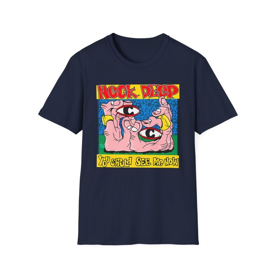Neck Deep You Should See Me Now Artwork Unisex Softstyle T-Shirt
