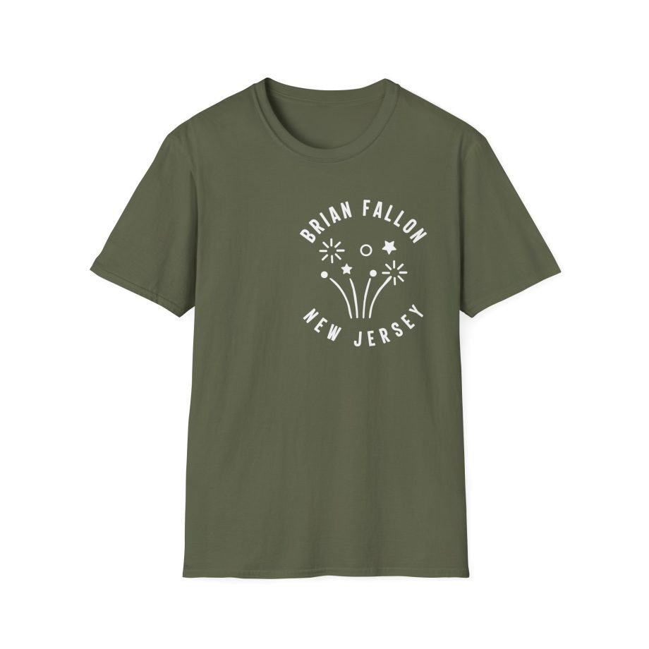 Brian Fallon Fireworks Unisex Softstyle T-Shirt
