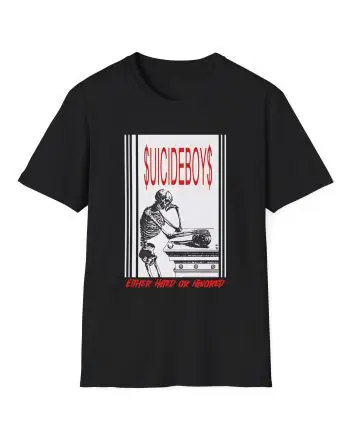 Suicide Boys Either Hated or Ignored Unisex Softstyle T-Shirt