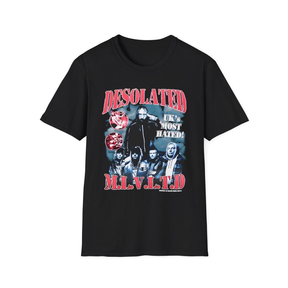 Desolated UK's Most Hated Unisex Softstyle T-Shirt