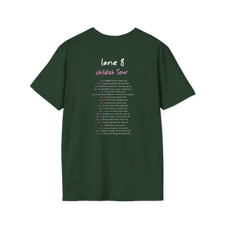 Lane 8 Childish Tour Unisex Softstyle T-Shirt