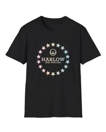 Harlow and Popcorn Unisex Softstyle T-Shirt