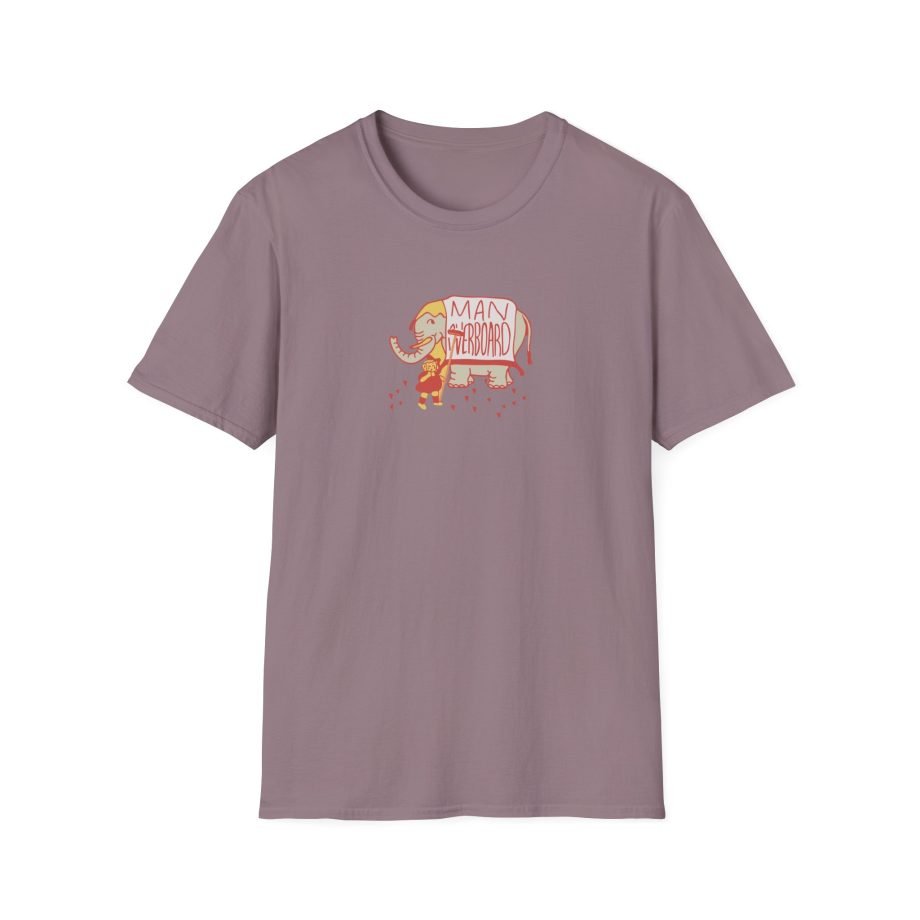 Man Overboard Elephant Unisex Softstyle T-Shirt
