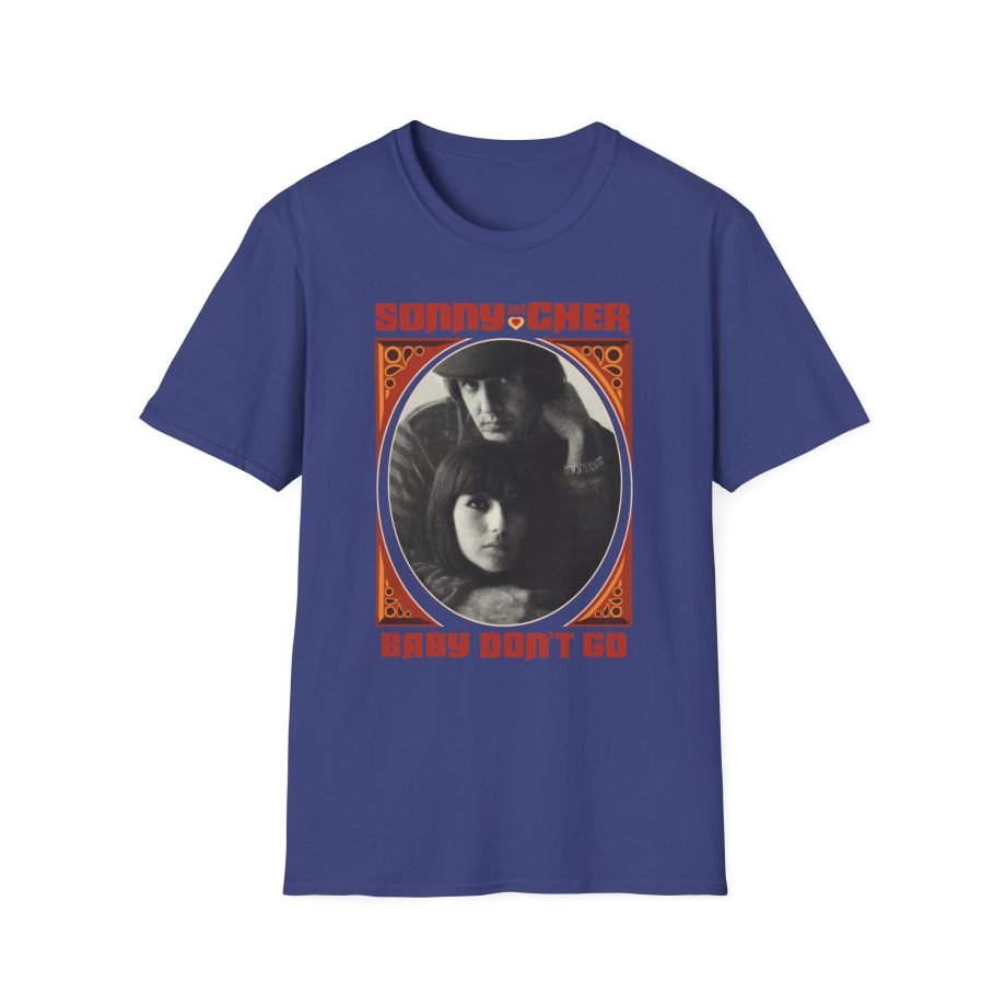 Sonny & Cher Baby Don't Go Unisex Softstyle T-Shirt