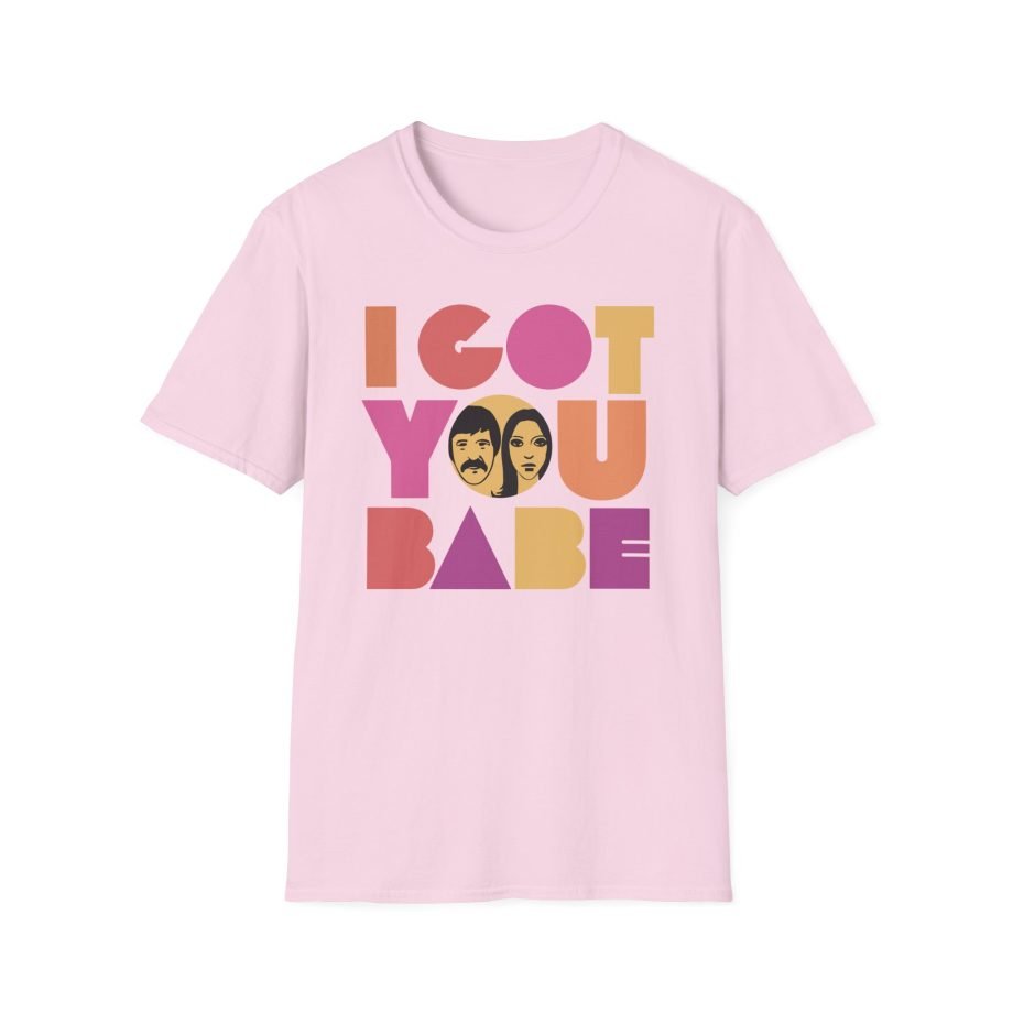 Sonny & Cher I Got You Babe Unisex Softstyle T-Shirt