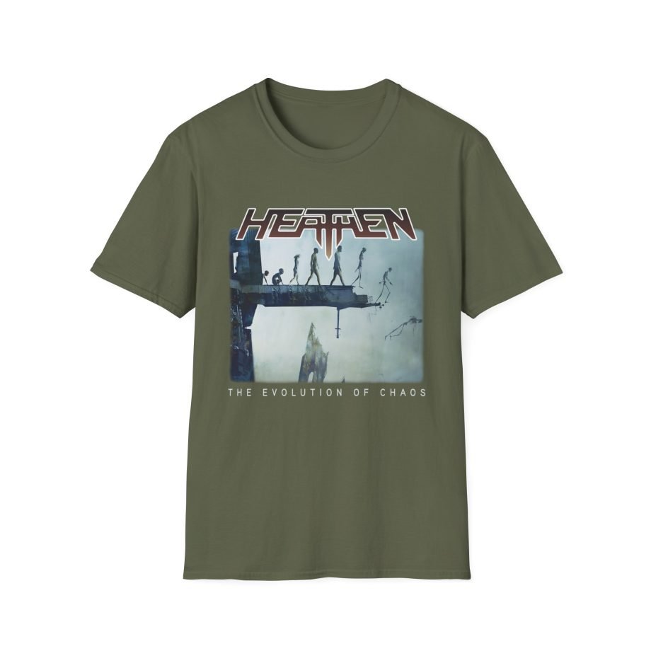 Heathen The Evolution Of Chaos Unisex Softstyle T-Shirt