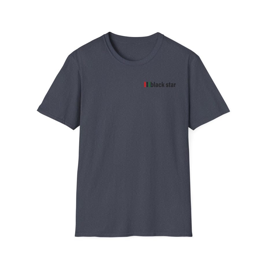 Black Star Logo Unisex Softstyle T-Shirt
