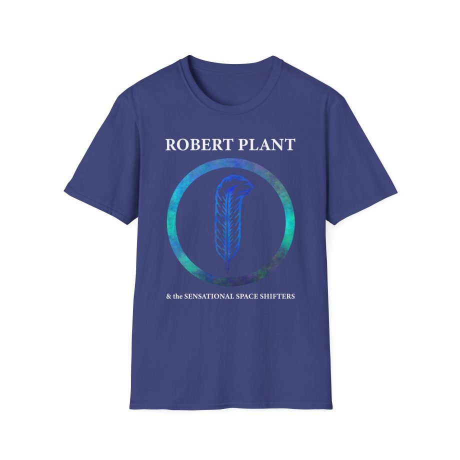 Robert Plant Carry Fire Us September Tour Dates Unisex Softstyle T-Shirt