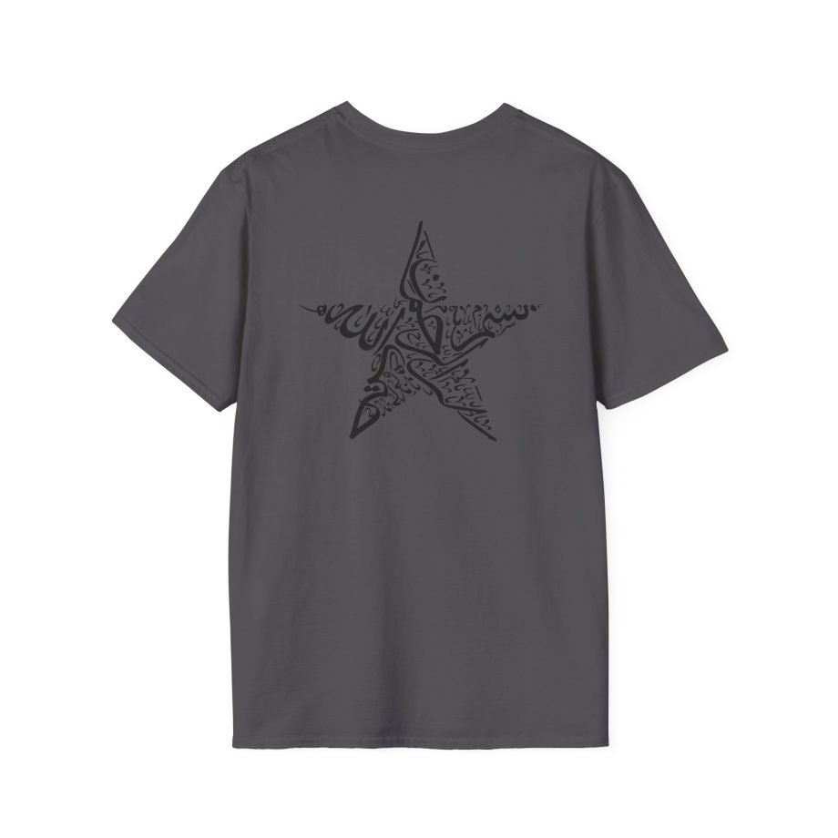 Black Star Logo Unisex Softstyle T-Shirt