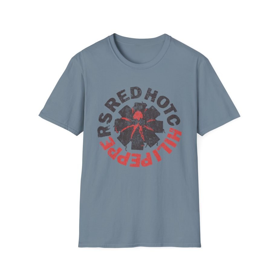 Red Hot Chili Peppers Octopus Logo Unisex Softstyle T-Shirt