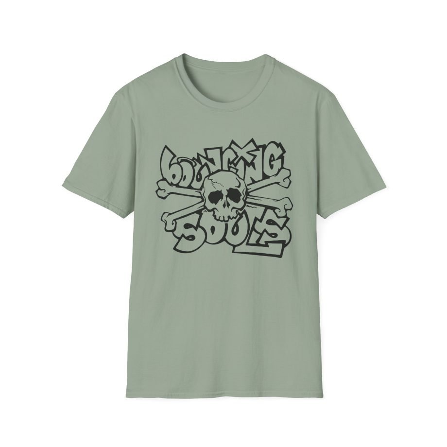 The Bouncing Souls Skull And Crossbones Unisex Softstyle T-Shirt