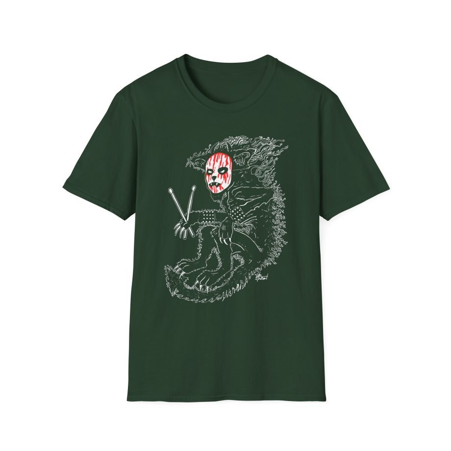 Murderdolls Joey Jordison Joey Cat Blood Mask Unisex Softstyle T-Shirt