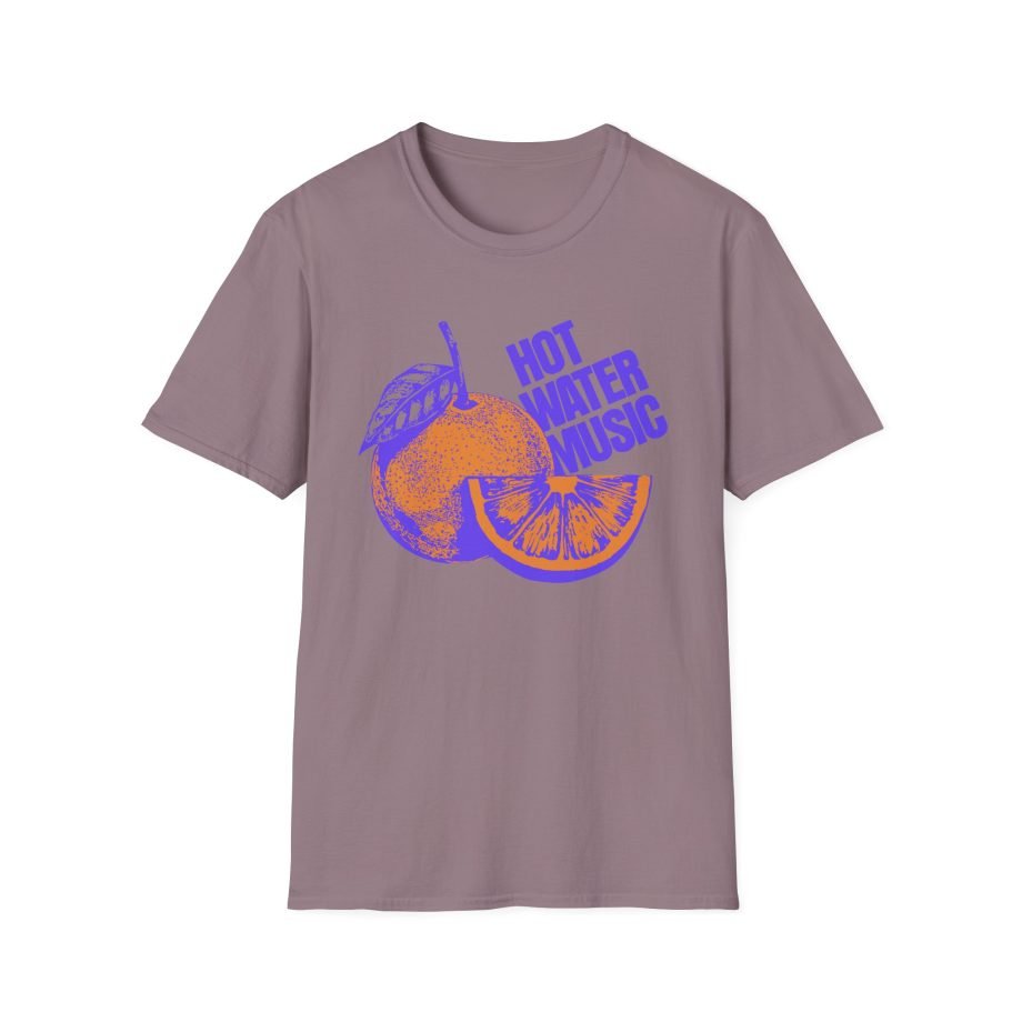 Hot Water Music Florida Orange Unisex Softstyle T-Shirt