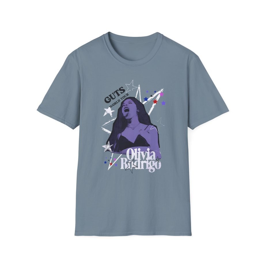 Olivia Rodrigo GUTS world tour unisex softstyle t-shirt