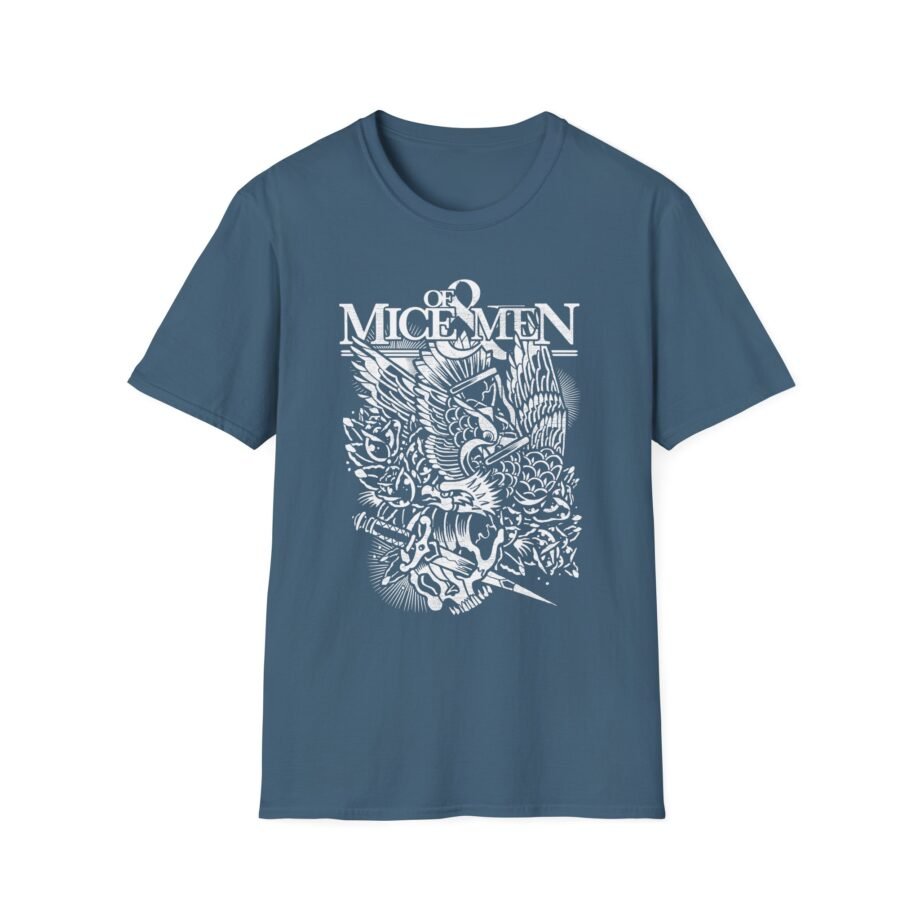 Of Mice and Men Throwback Eagle Unisex Softstyle T-Shirt