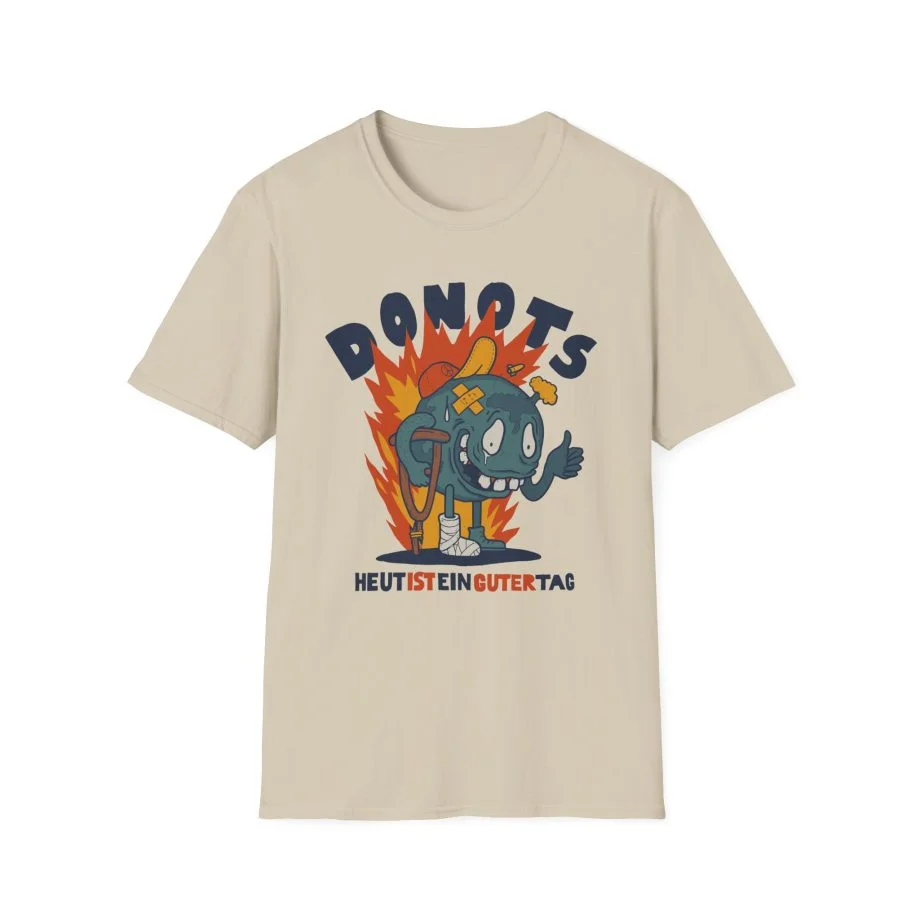 Donots Globus Unisex Softstyle T-Shirt