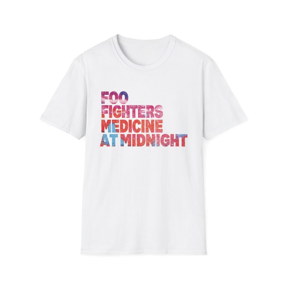 Foo Fighters Stacked Album Unisex Softstyle T-Shirt