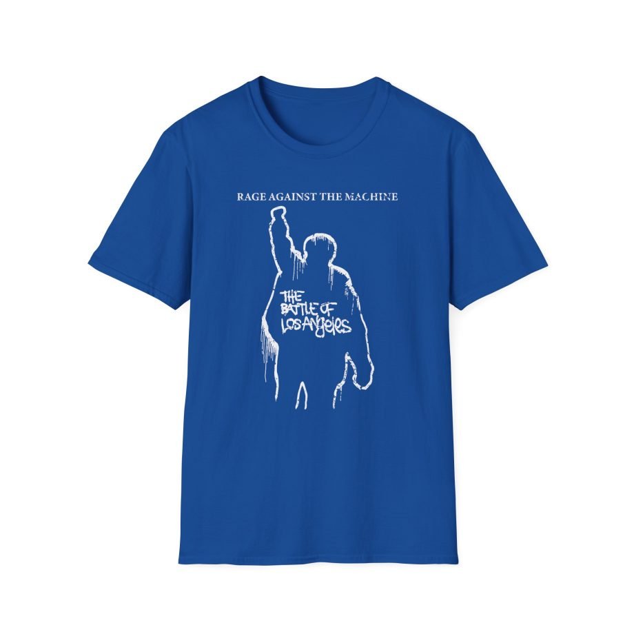 Rage Against the Machine Battle of La Unisex Softstyle T-Shirt