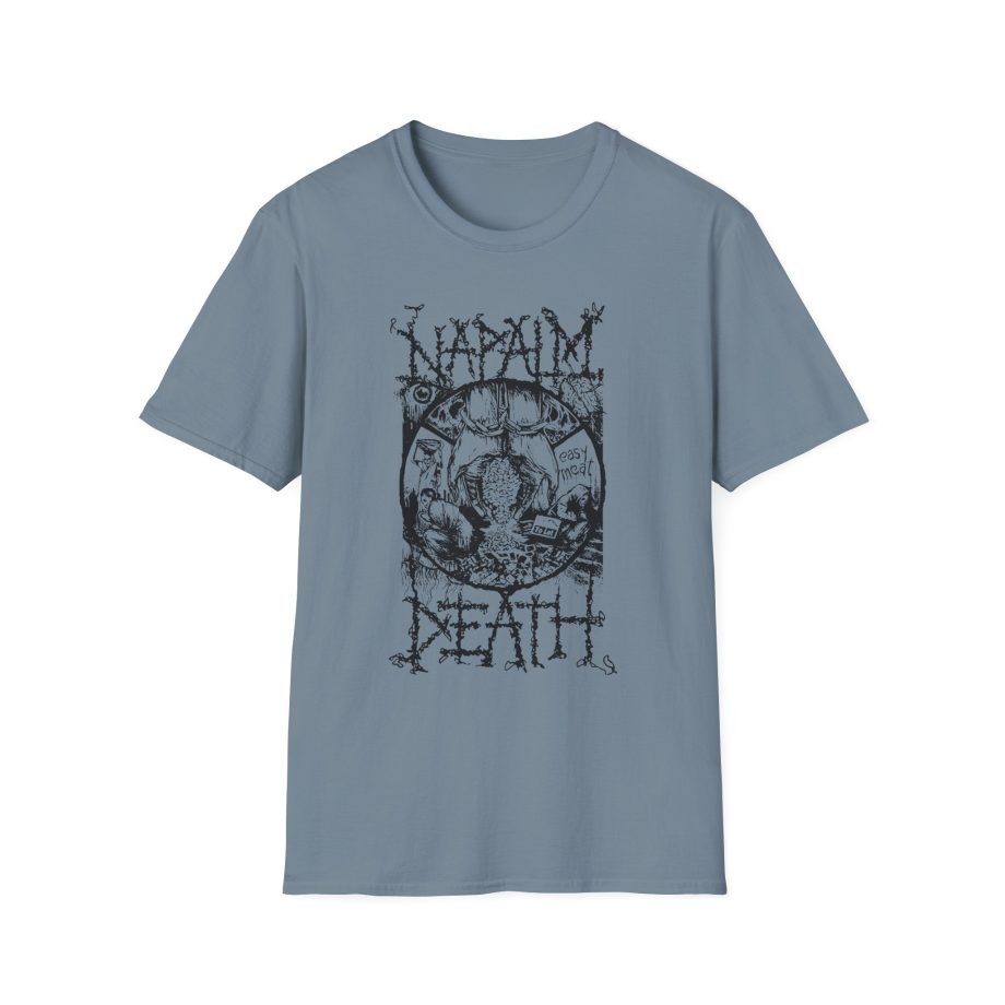 Napalm Death Poverty Unisex Softstyle T-Shirt