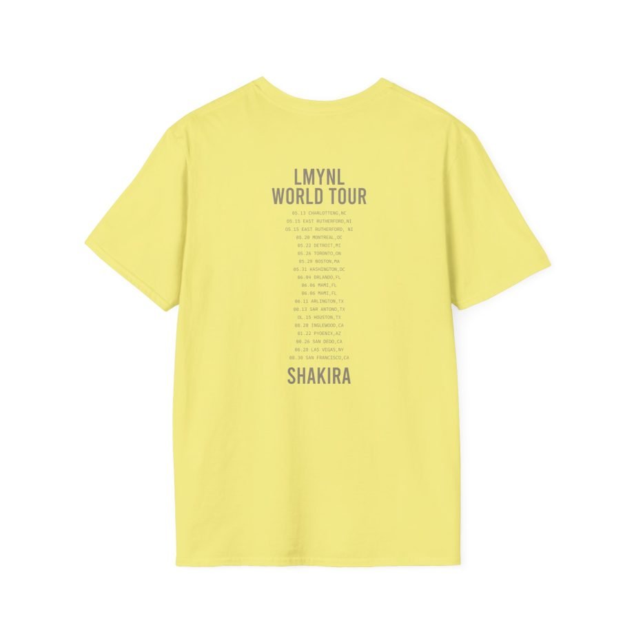 Shakira Dollar Bill Unisex Softstyle T-Shirt