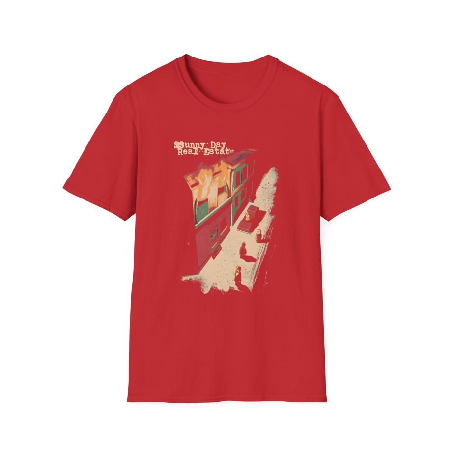 Sunny Day Real Estate Burning Building Unisex Softstyle T-Shirt