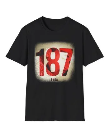 Tyga 187 Bandana Unisex Softstyle T-Shirt,