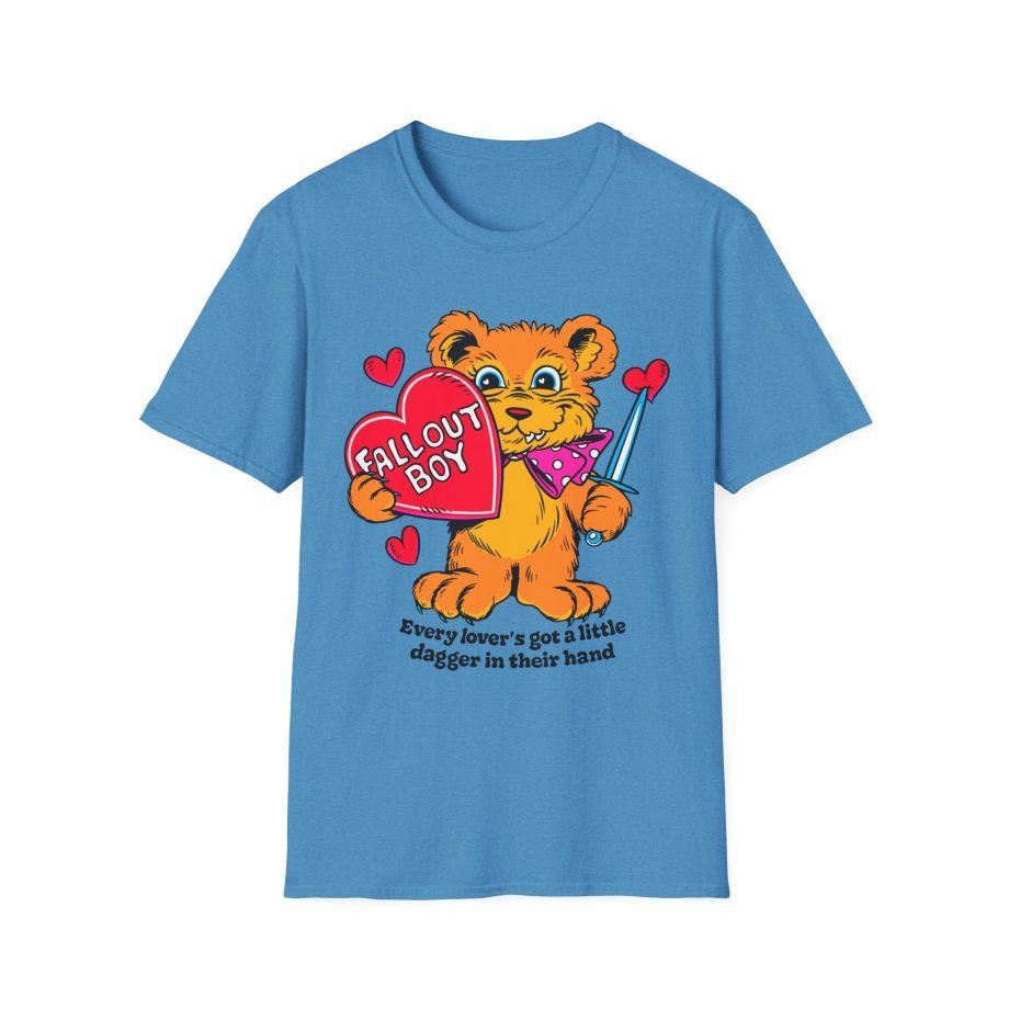 Fall Out Boy Dagger Teddy Unisex Softstyle T-Shirt