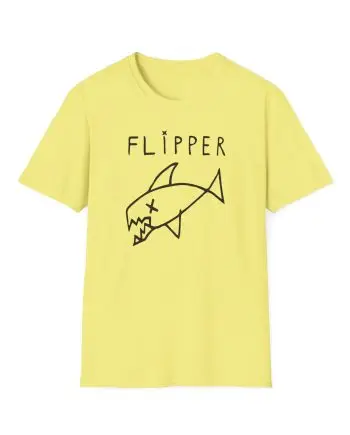 Flipper Long Fish Unisex Softstyle T-Shirt