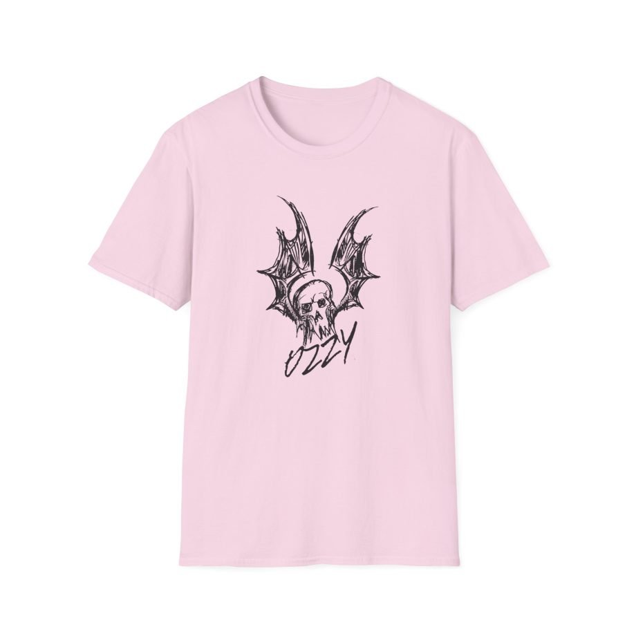 Ozzy Osbourne Bat Sketch Unisex Softstyle T-Shirt