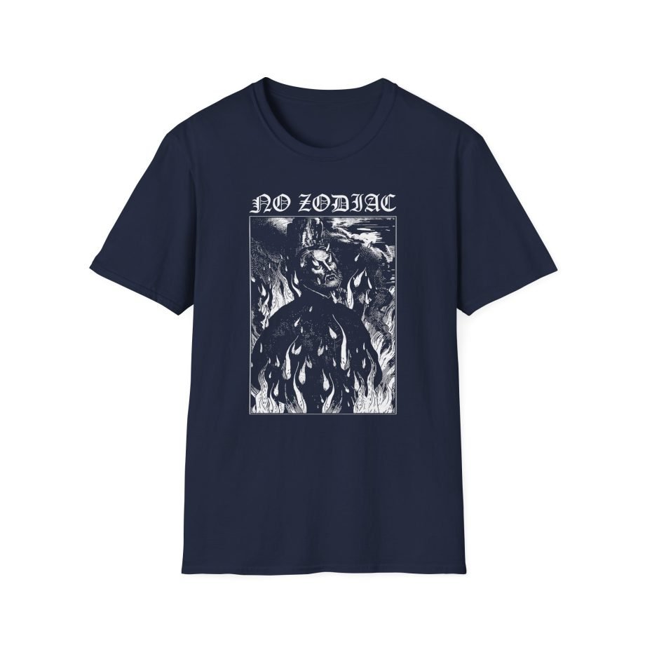 No Zodiac Burning Alive Unisex Softstyle T-Shirt