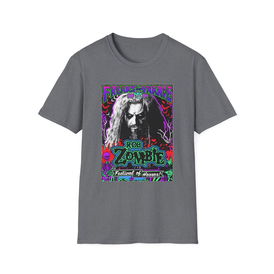 Rob Zombie Festival of Horror Itin Unisex Softstyle T-Shirt