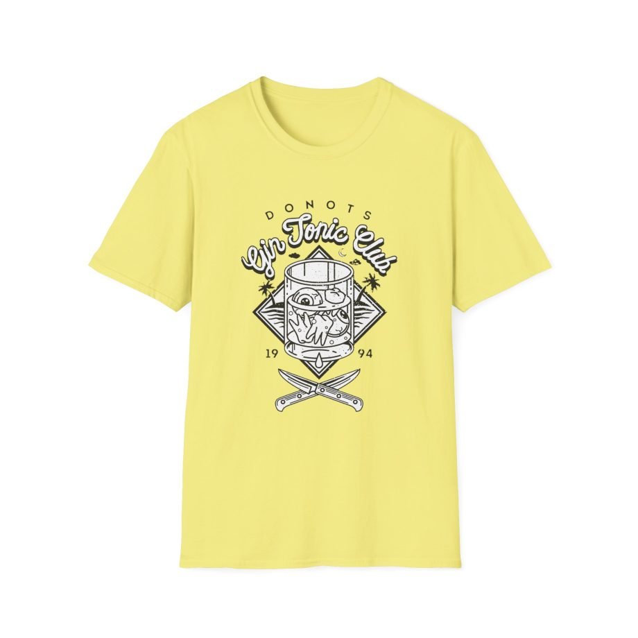 Donots Gin Tonic Club Unisex Softstyle T-Shirt