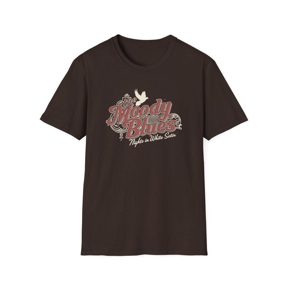 The Moody Blues Nights In White Satin Unisex Softstyle T-Shirt