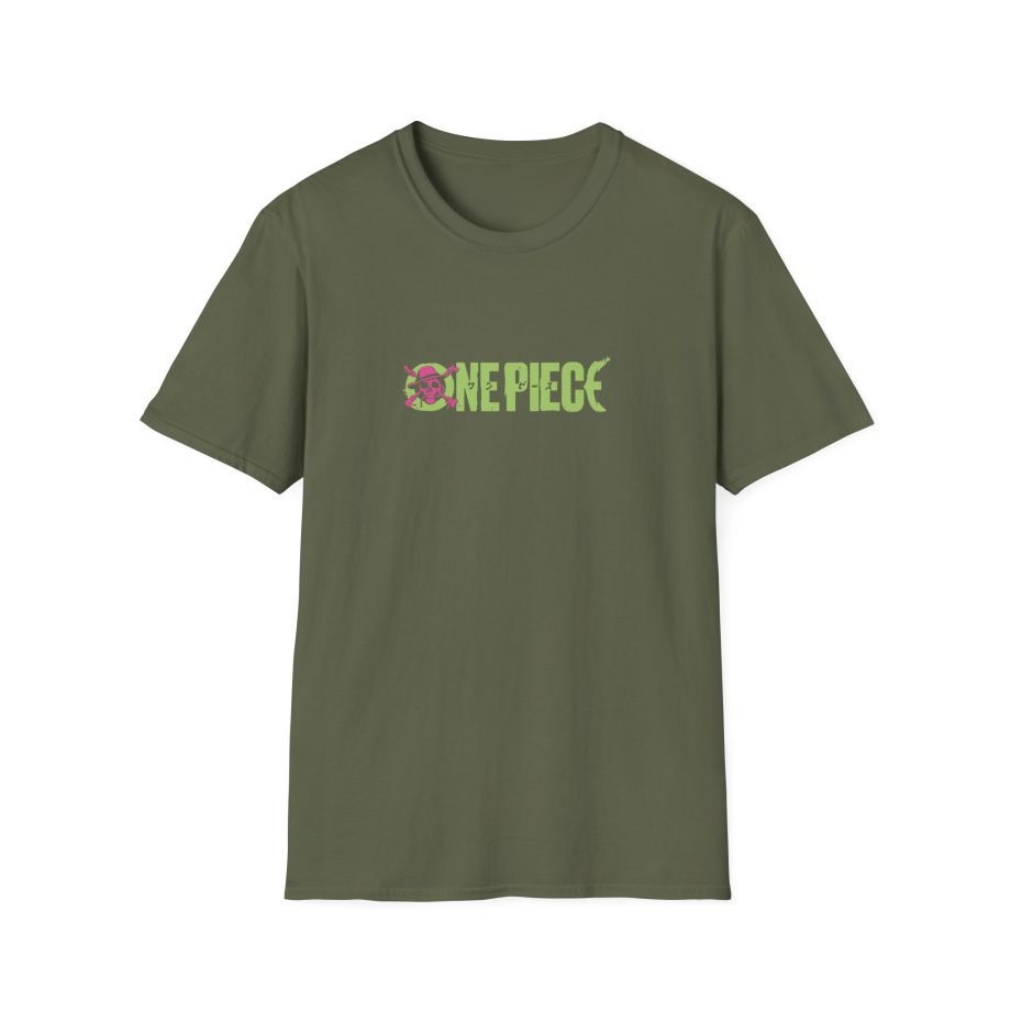 One Piece Main Logo Unisex Softstyle T-Shirt