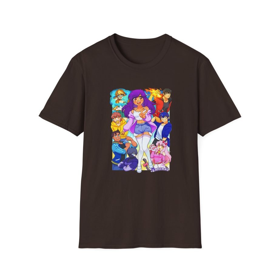 Aphmau & Friends Unisex Softstyle T-Shirt