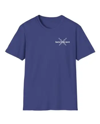 Born From Pain Live Forever Unisex Softstyle T-Shirt