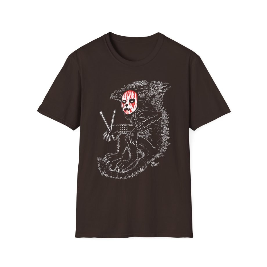 Murderdolls Joey Jordison Joey Cat Blood Mask Unisex Softstyle T-Shirt