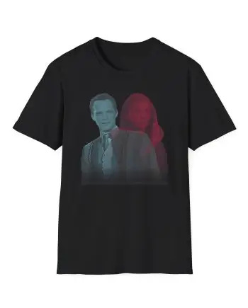 Marvel Wandavision Glitchy Unisex Softstyle T-Shirt
