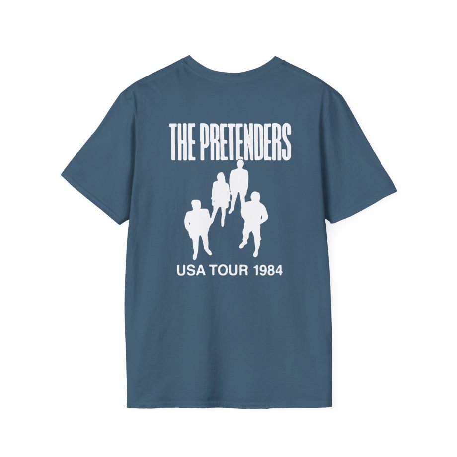 1984 the Pretenders Tour Unisex Softstyle T-Shirt