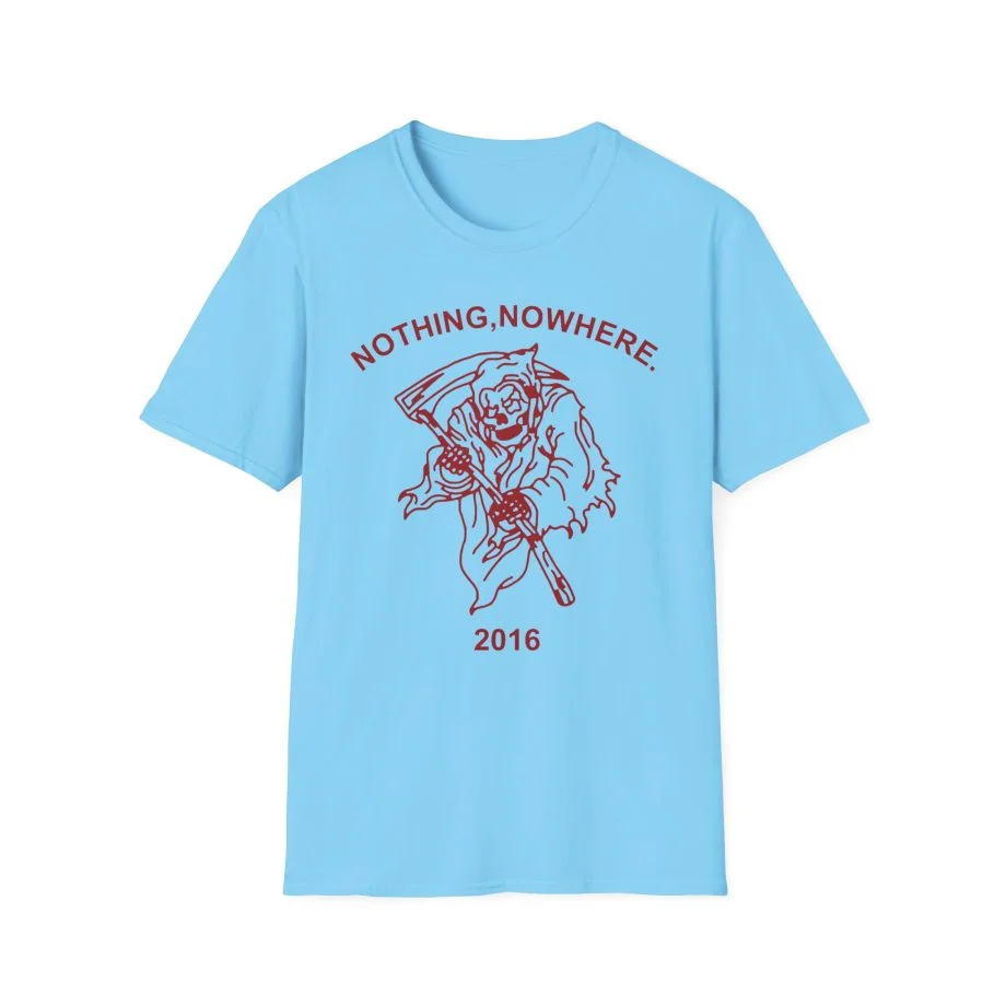 Nothing Nowhere Red Reaper unisex softstyle t-shirt