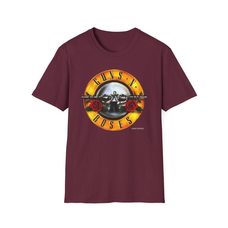 Quarterjade 1988 Guns N Roses Appetite for Destruction Australian Tour Unisex Softstyle T-Shirt