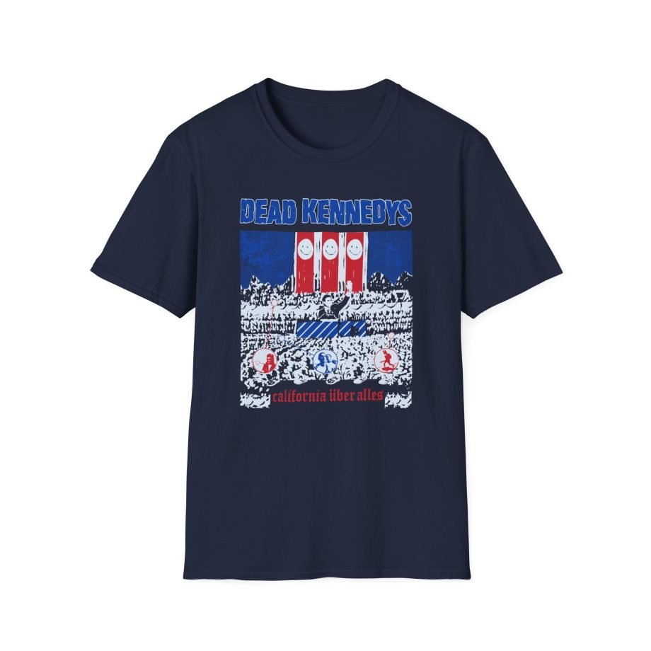 Dead Kennedys California Uber Alles Unisex Softstyle T-Shirt