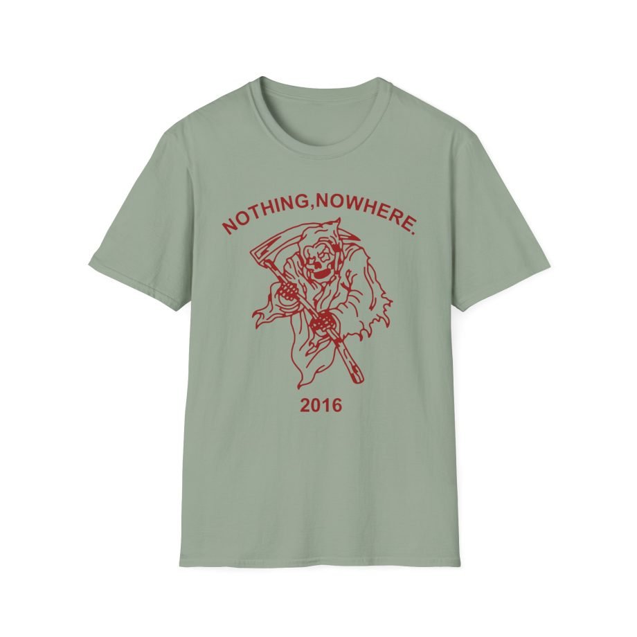 Nothing Nowhere Red Reaper unisex softstyle t-shirt