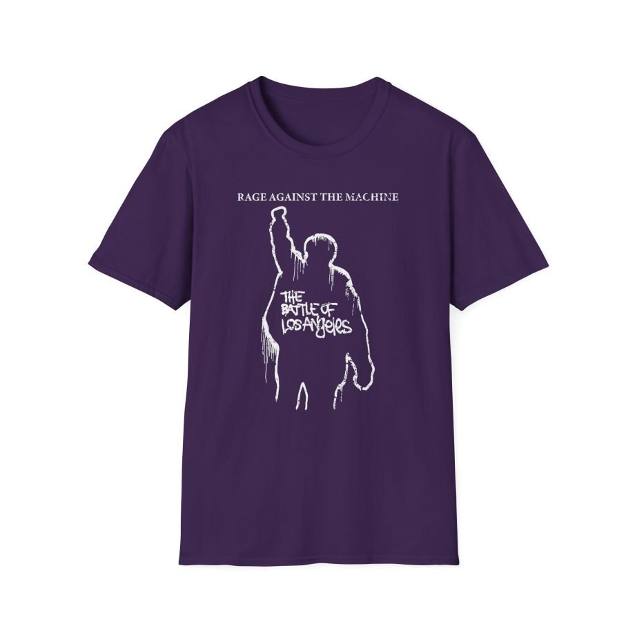 Rage Against the Machine Battle of La Unisex Softstyle T-Shirt