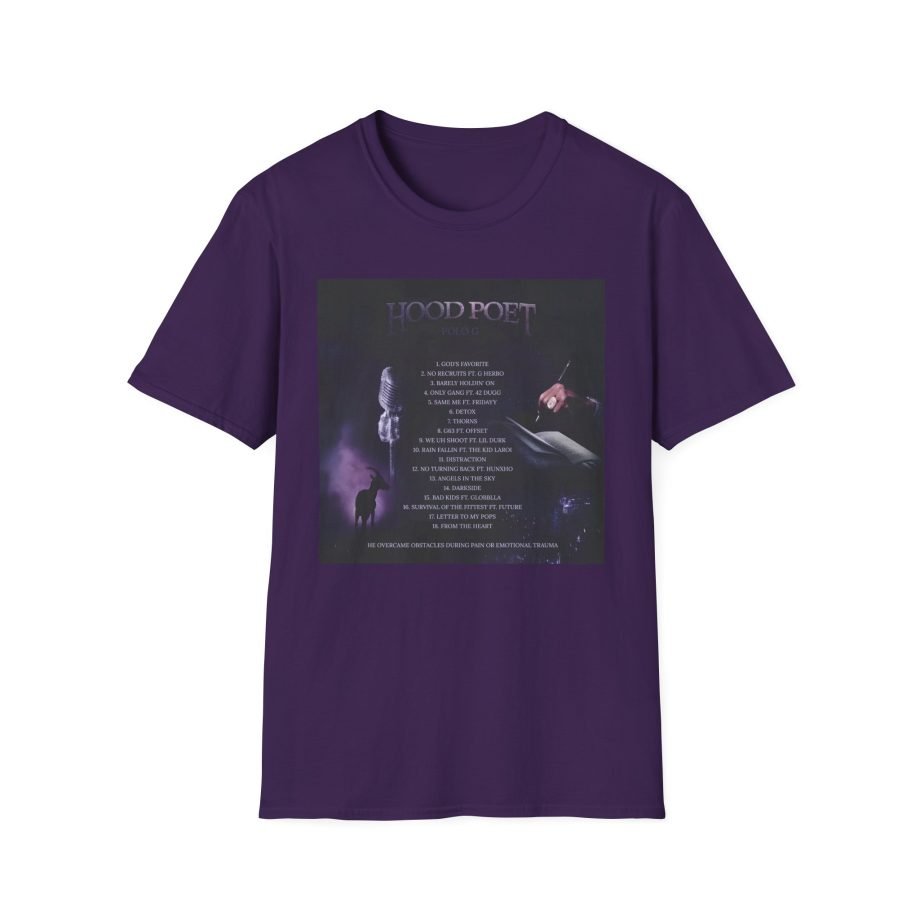 Polo G Hood Poet Unisex Softstyle T-Shirt