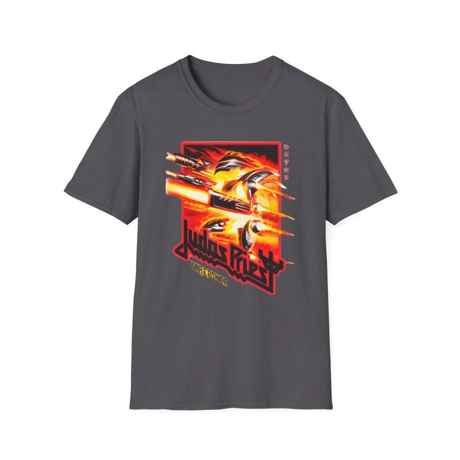 Judas Priest Firepower Figures Unisex Softstyle T-Shirt
