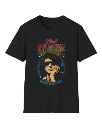 Neil Diamond Sweet Caroline  Unisex Softstyle T-Shirt