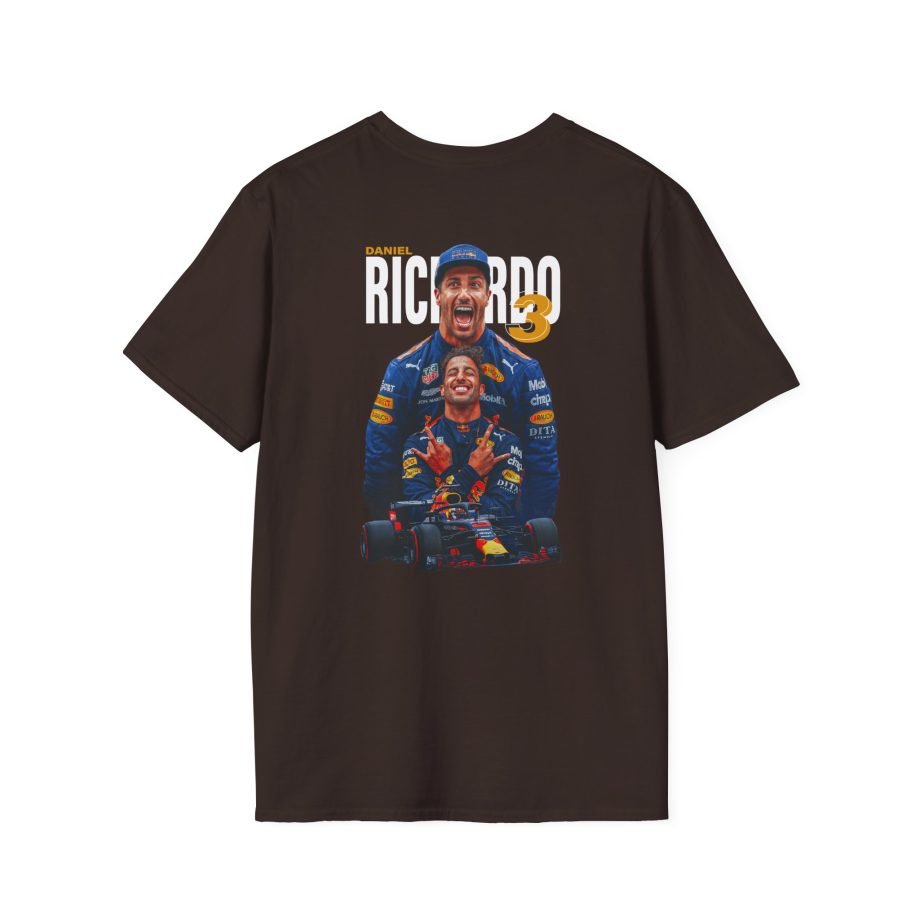 F1 Daniel Ricciardo DR3 Unisex Softstyle T-Shirt