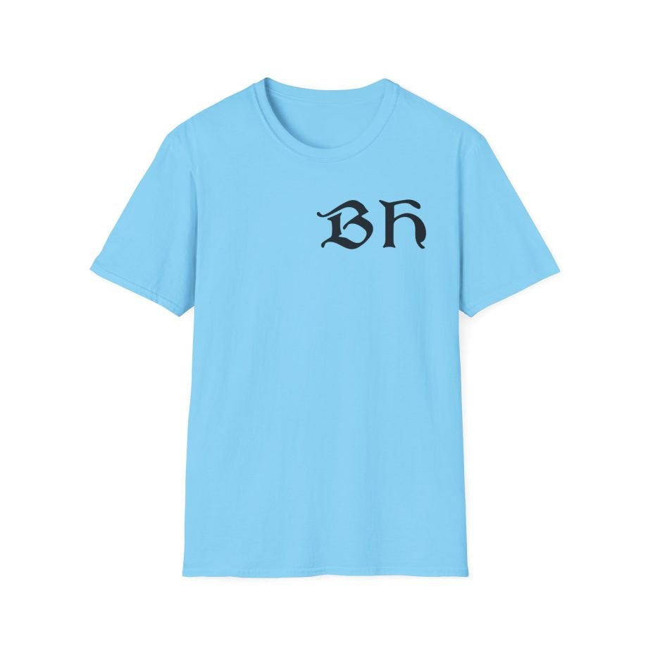 Beach House Rose Stained Glass Unisex Softstyle T-Shirt