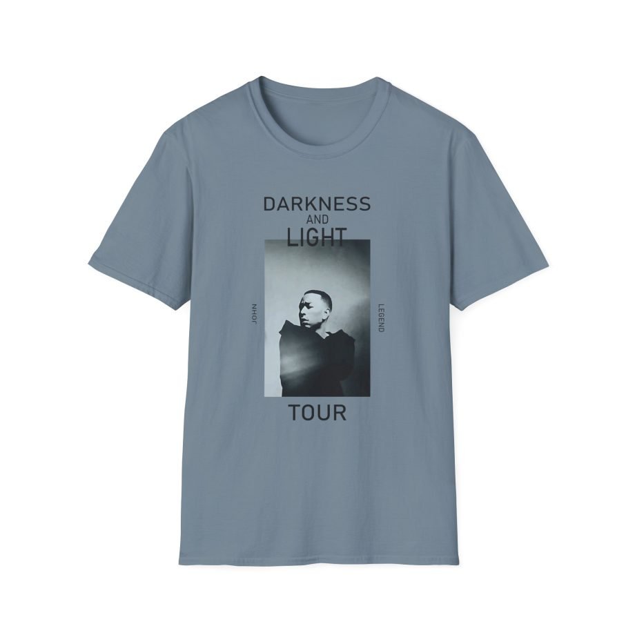 John Legend Darkness Portrait Unisex Softstyle T-Shirt